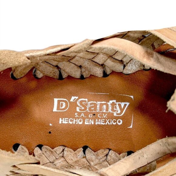 NWOT D' Santy Leather Sandals - Picture 3 of 9